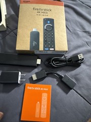 AMAZON FIRE TV Stick 4K MAX, Wi-Fi 6E, 2.0 GHz, 16GB/ALEXA Voice Remote Enhanced
