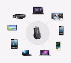 TV Stick AnyCast M9 Plus Miracast Airplay 1080P WiFi Dongle Display Wireless HD