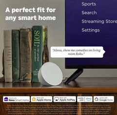 Roku 3840R Streaming Stick HD Media Player with Voice Remote – 2025 Model
