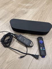 Roku Streambar 9102X 4K HDR Streaming Media Player w/ Power Cord & Remote