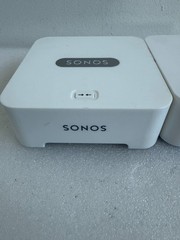LOT (2) Sonos Bridge & ZoneBridge BR100 Wireless Music System S1 Only