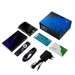 2024 New SK1 Smart TV Box Android 11 Amlogic S928X-K 8GB 128GB Wifi6 BT5.2 1000