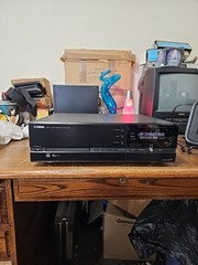 Yamaha MCX-1000 Vintage Media Server Made In Japan, turns on. HDD Error Message.