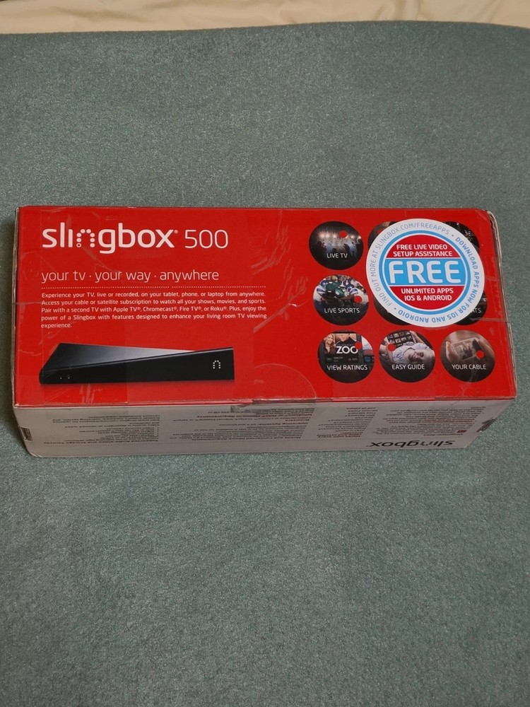 Sling Media Slingbox 500 Digital Media Streamer, Sealed Ships Fast!