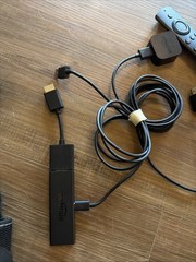 Amazon Fire TV Stick with Alexa Voice Remote Black Model LY73PR WORKS + One