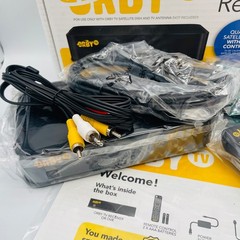 NEW Orby TV Satellite Receiver No Contract No Internet Required Black KSTB2095