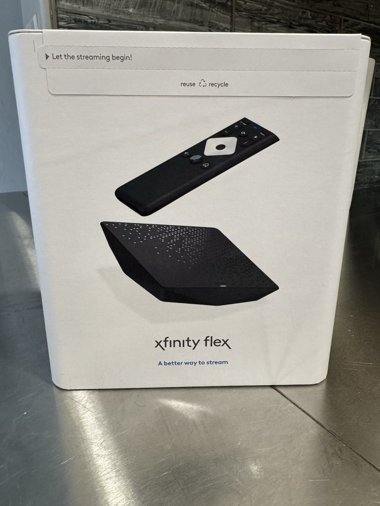 Brand New XFINITY Flex 4K UHD Streaming TV Box with Voice Remote
