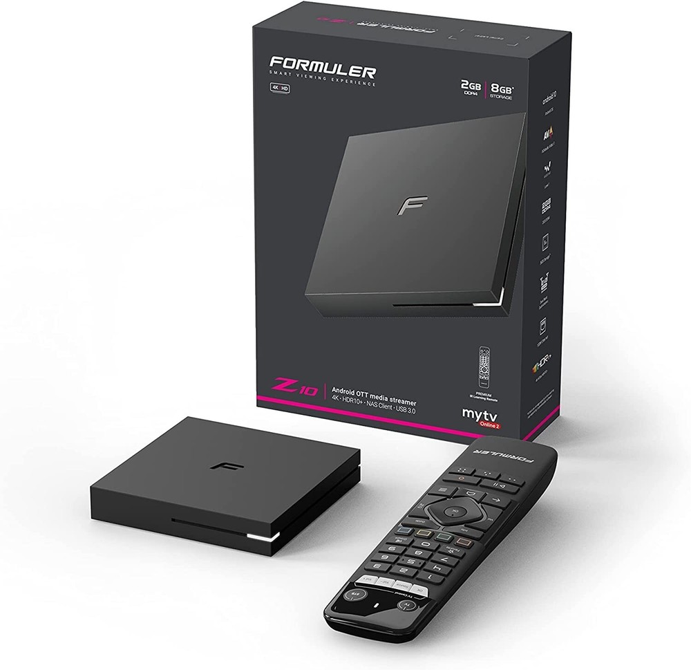 Formuler Z10 Android 10 Dual Band 5G 2GB RAM – ACCESSORY OF YOUR CHOICE