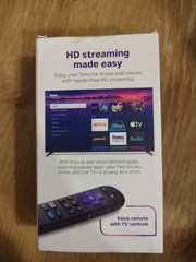Roku Streaming Stick HD Media Player with Voice Remote – 2025 Model – New Sealed