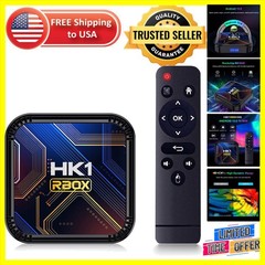 Android 13.0 8K TV Box with 4GB RAM & 32GB ROM – Immersive 3D Experience