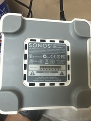 Sonos Connect White Wireless Streaming Receiver Tested Working