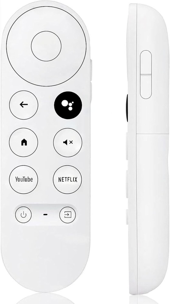 NEW Chromecast with Google TV (4K) – Snow (REMOTE ONLY)