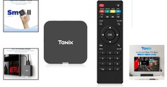 Effortless 4K Streaming with Android 10.0 Mini TV Box – 2GB RAM Supported