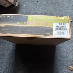 Sony WebTV INT-W100 Internet Terminal with Keyboard, Remote, Cables, Book NIOB