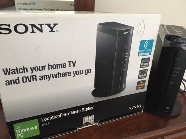 SONY LocationFree Base Station LF-V30 For Windows PC Location Free• NEW •
