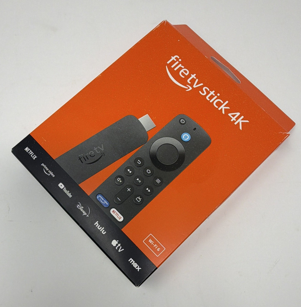 Amazon Fire TV Stick 4K 2nd Gen Wi‑Fi 6 4K HDR Voice Remote Dolby