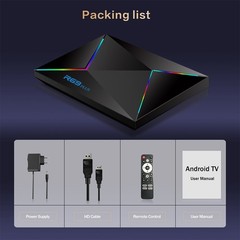 5G Media Player 8K HDMI Android 14.0 TV Box Smart Stream WIFI 6 Quad Core 4G+64G