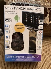 New Craig Smart TV HDMI Adapter & Wireless Mouse