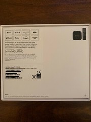 Apple TV 4K HDR A1842 32GB Digital Media Streamer MQD22LL/A