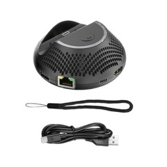 5 in 1 TV Dock Station with 4K Output Type C 20V/3A Input 60W Charging Light