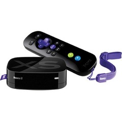 Roku 2 XS 3100x Streaming Player, Black, w/ Remote & AC Adapter TESTED