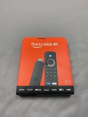 Amazon Fire TV Stick 4K (2nd Gen) Streaming Dongle Wi-Fi 6 Alexa Black HDR