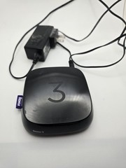 Roku 3 4200X Black Streaming Device 3rd Generation TESTED no remote