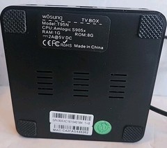 T95N TV BOX Mini XM Plus Media Streamer W/Remote No Manual See Pics/Desc