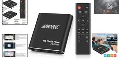 Ultra Compact 1080p HDMI Media Player – Versatile Formats & Easy File Management