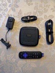 Roku Ultra 4660X2 4K Streaming Media W/HDMI Cable/Remote/power – priced to move