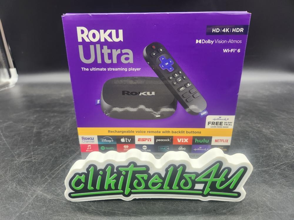 Roku Ultra 4K Streaming Player 2024 4850RW Sealed NIB CB0726MY (DRP032105)