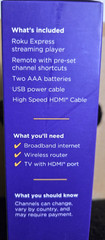 Roku Express (2022) HD High Definition 3960RW