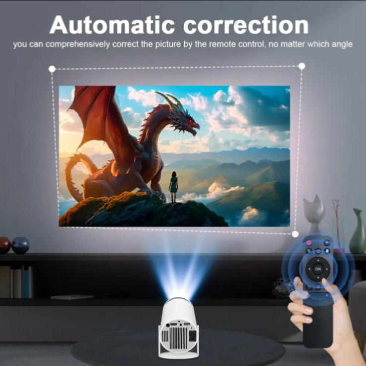 Magcubic Projector HY300 PRO 4K Android 11 Dual Wifi6 260ANSI Allwinner H713 BT