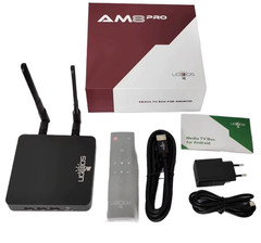 NEW AM8 PRO TV BOX Amlogic S928X DDR4 4GB RAM 32GB ROM Android 11 Support AV1 C