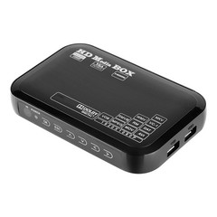 Full HD Mini Box Media Player 1080P Media Player Box Support MMC RMVB MP3 AVI