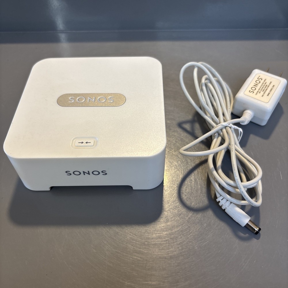 Sonos BRIDGE 2-Port Ethernet ZoneBridge for Wireless HiFi System w/ Cord – Works