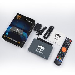 uViewBox U1 Select, Record Option, 8K Ultra HD, Voice Command, Android Superbox