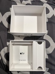 Apple TV 5th Gen 4K HDR 32GB Black A2169 – EMPTY BOX ONLY