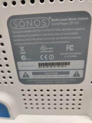 Sonos ZonePlayer ZP120 1st Gen S1 Multi-Room Music System Amplifier