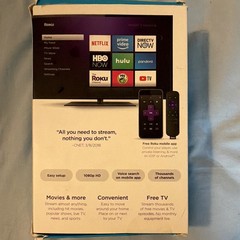 Roku Express HD Streaming Media Player 1080p Roku OS HDMI Black