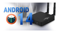 AM9 Smart TV Box 4GB 64GB Android 14 Amlogic S905X5 Wifi BT5.2 1000M 4K HDR Set