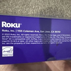 Roku Streaming Stick 4K/HDR/Dolby Vision Streaming Device with Roku Voice Remote