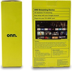 4K Ultra HD Streaming Media Player Android TV Chromecast Voice Remote HDMI