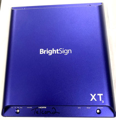 BrightSign XT3 Digital Signage Media Player XT243 Working