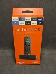 Amazon Fire 4K HDR Streaming Media Player – Black