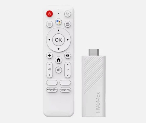 H96 MAX H313 Quad Core Android 14 TV Stick Wifi6 4K@60fps 2GB+16GB Google
