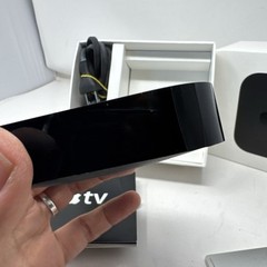 Apple TV Model A1469 Black & Remote In Box – TESTED