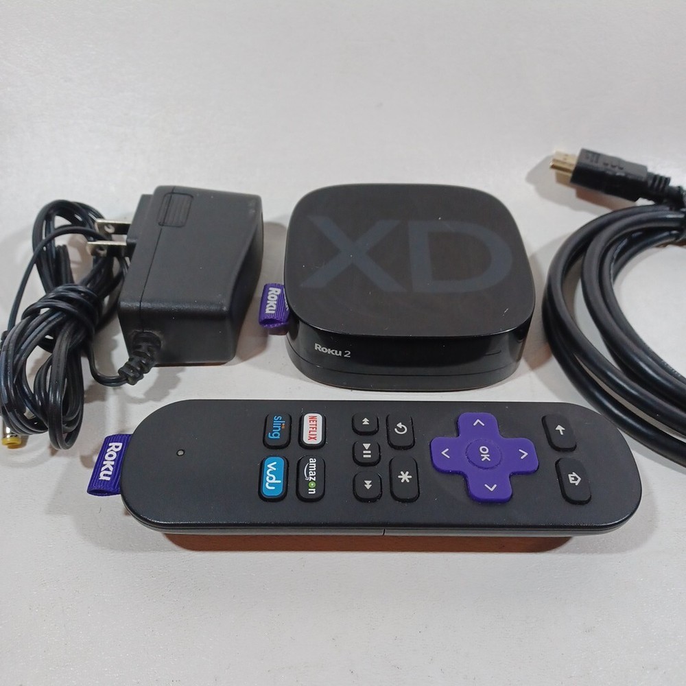 Roku 2 XD (2nd Generation) Media Streamer 3050X + Remote & Hdmi Cable