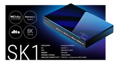Original Smart TV Box SK1 Android 11 Amlogic S928X-K 8GB 128GB Wifi6 BT5.2 1000