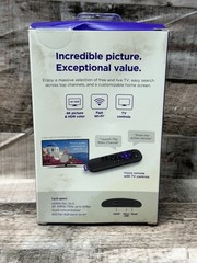 Roku Express 4K+ 3941R2 Streaming Player HDR Voice Remote HDMI Wi-Fi Black